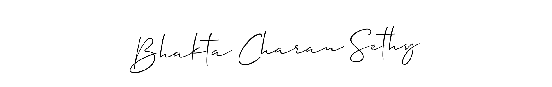 Bhakta Charan Sethy stylish signature style. Best Handwritten Sign (Allison_Script) for my name. Handwritten Signature Collection Ideas for my name Bhakta Charan Sethy. Bhakta Charan Sethy signature style 2 images and pictures png