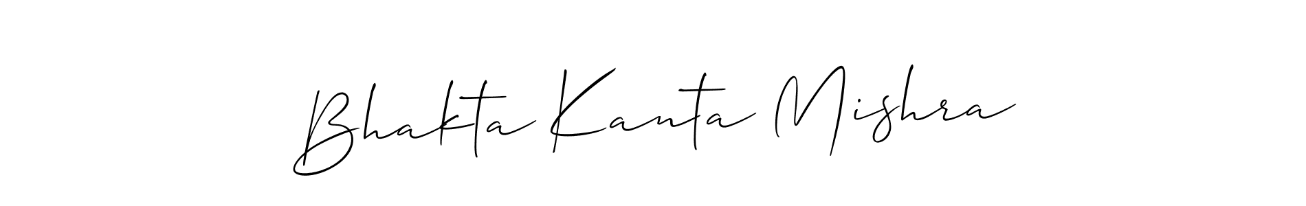 Make a short Bhakta Kanta Mishra signature style. Manage your documents anywhere anytime using Allison_Script. Create and add eSignatures, submit forms, share and send files easily. Bhakta Kanta Mishra signature style 2 images and pictures png