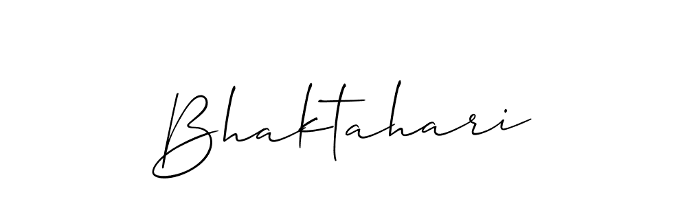 if you are searching for the best signature style for your name Bhaktahari. so please give up your signature search. here we have designed multiple signature styles  using Allison_Script. Bhaktahari signature style 2 images and pictures png