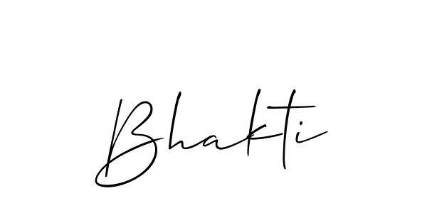 How to make Bhakti name signature. Use Allison_Script style for creating short signs online. This is the latest handwritten sign. Bhakti signature style 2 images and pictures png
