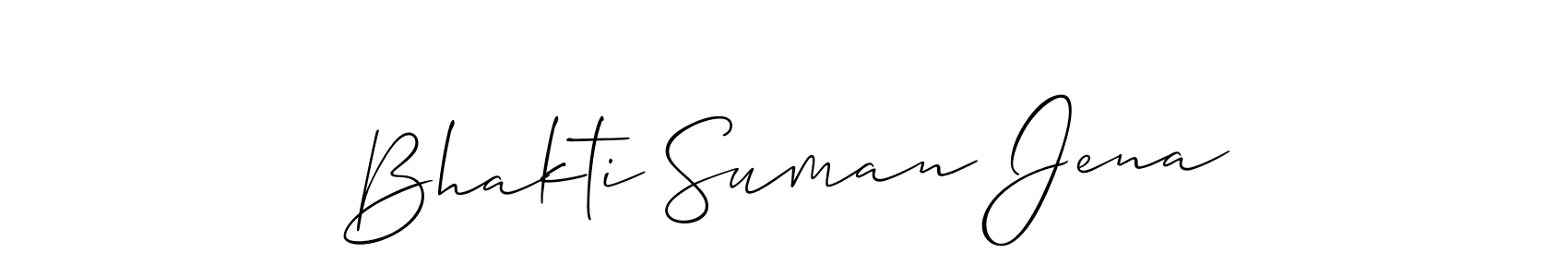 Best and Professional Signature Style for Bhakti Suman Jena. Allison_Script Best Signature Style Collection. Bhakti Suman Jena signature style 2 images and pictures png