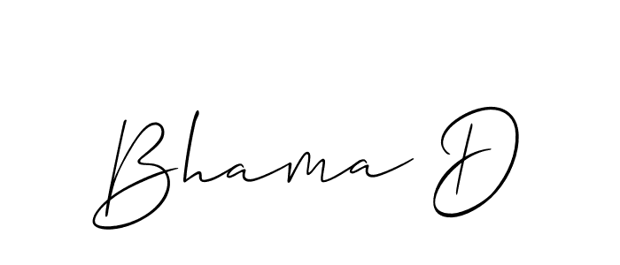 Check out images of Autograph of Bhama D name. Actor Bhama D Signature Style. Allison_Script is a professional sign style online. Bhama D signature style 2 images and pictures png