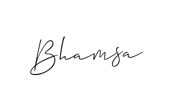 You can use this online signature creator to create a handwritten signature for the name Bhamsa. This is the best online autograph maker. Bhamsa signature style 2 images and pictures png