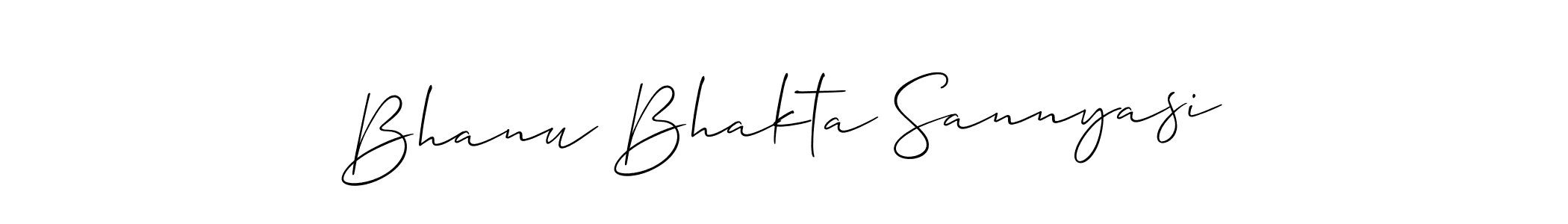 Make a short Bhanu Bhakta Sannyasi signature style. Manage your documents anywhere anytime using Allison_Script. Create and add eSignatures, submit forms, share and send files easily. Bhanu Bhakta Sannyasi signature style 2 images and pictures png