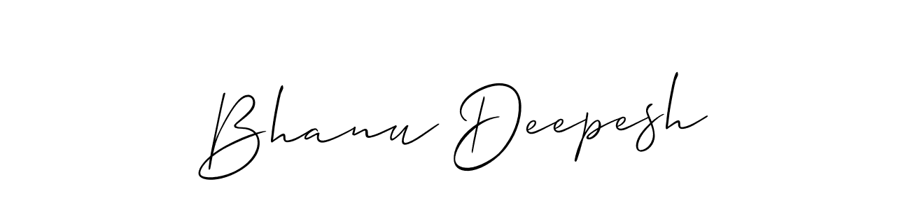 if you are searching for the best signature style for your name Bhanu Deepesh. so please give up your signature search. here we have designed multiple signature styles  using Allison_Script. Bhanu Deepesh signature style 2 images and pictures png