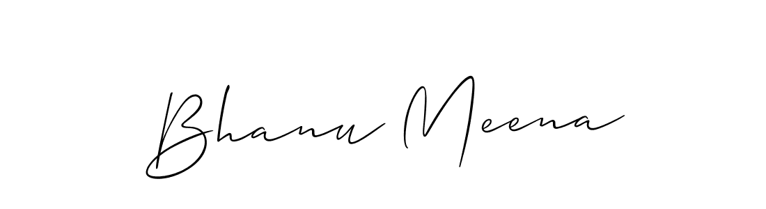 Also You can easily find your signature by using the search form. We will create Bhanu Meena name handwritten signature images for you free of cost using Allison_Script sign style. Bhanu Meena signature style 2 images and pictures png