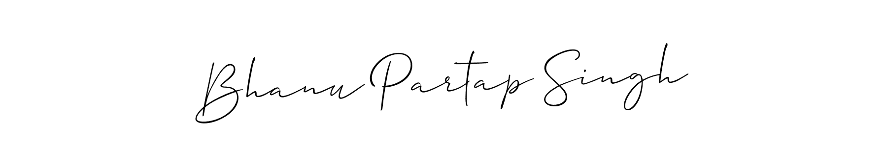 Similarly Allison_Script is the best handwritten signature design. Signature creator online .You can use it as an online autograph creator for name Bhanu Partap Singh. Bhanu Partap Singh signature style 2 images and pictures png