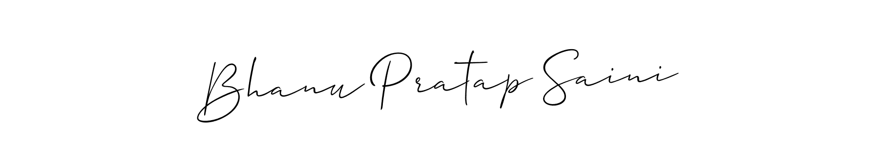 This is the best signature style for the Bhanu Pratap Saini name. Also you like these signature font (Allison_Script). Mix name signature. Bhanu Pratap Saini signature style 2 images and pictures png