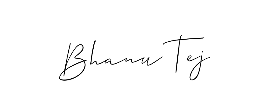 You should practise on your own different ways (Allison_Script) to write your name (Bhanu Tej) in signature. don't let someone else do it for you. Bhanu Tej signature style 2 images and pictures png