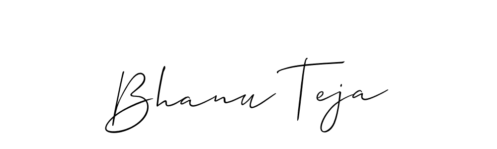 You should practise on your own different ways (Allison_Script) to write your name (Bhanu Teja) in signature. don't let someone else do it for you. Bhanu Teja signature style 2 images and pictures png