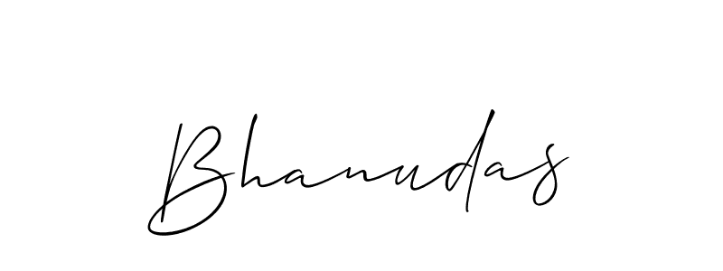 You should practise on your own different ways (Allison_Script) to write your name (Bhanudas) in signature. don't let someone else do it for you. Bhanudas signature style 2 images and pictures png