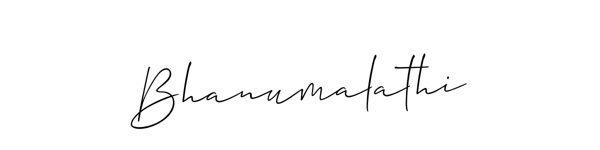 How to Draw Bhanumalathi signature style? Allison_Script is a latest design signature styles for name Bhanumalathi. Bhanumalathi signature style 2 images and pictures png