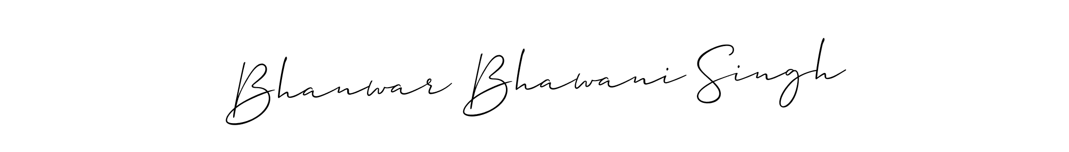Similarly Allison_Script is the best handwritten signature design. Signature creator online .You can use it as an online autograph creator for name Bhanwar Bhawani Singh. Bhanwar Bhawani Singh signature style 2 images and pictures png