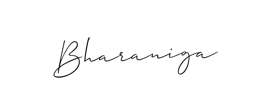 You can use this online signature creator to create a handwritten signature for the name Bharaniga. This is the best online autograph maker. Bharaniga signature style 2 images and pictures png