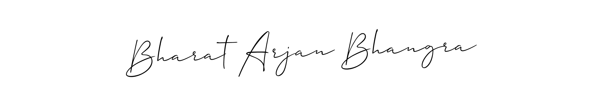 Make a beautiful signature design for name Bharat Arjan Bhangra. Use this online signature maker to create a handwritten signature for free. Bharat Arjan Bhangra signature style 2 images and pictures png