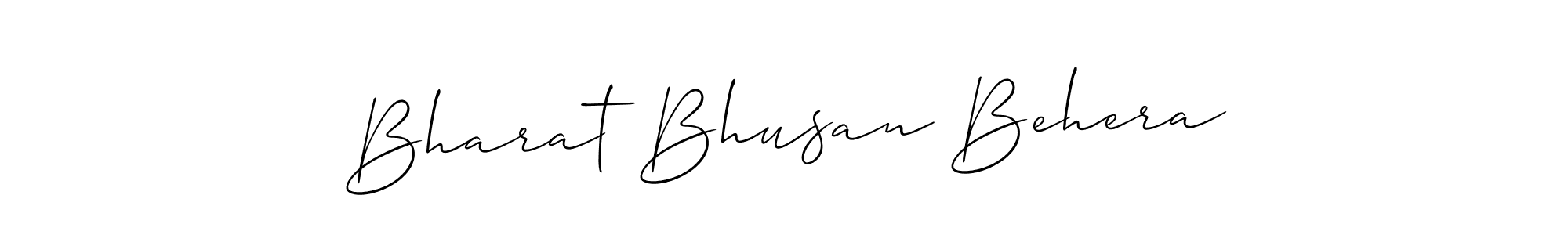 Also we have Bharat Bhusan Behera name is the best signature style. Create professional handwritten signature collection using Allison_Script autograph style. Bharat Bhusan Behera signature style 2 images and pictures png