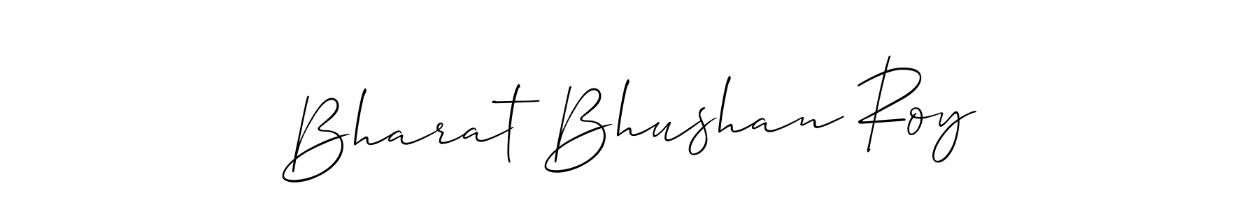 You should practise on your own different ways (Allison_Script) to write your name (Bharat Bhushan Roy) in signature. don't let someone else do it for you. Bharat Bhushan Roy signature style 2 images and pictures png