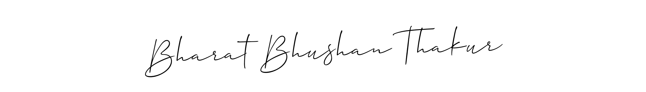 The best way (Allison_Script) to make a short signature is to pick only two or three words in your name. The name Bharat Bhushan Thakur include a total of six letters. For converting this name. Bharat Bhushan Thakur signature style 2 images and pictures png