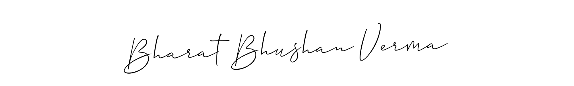 Make a beautiful signature design for name Bharat Bhushan Verma. Use this online signature maker to create a handwritten signature for free. Bharat Bhushan Verma signature style 2 images and pictures png