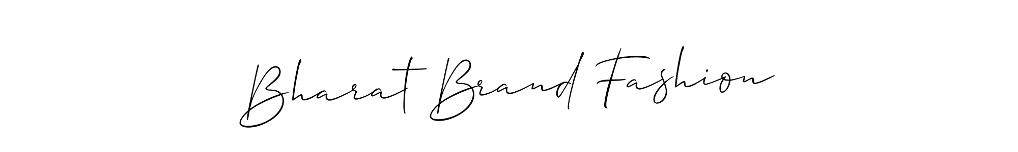 Also You can easily find your signature by using the search form. We will create Bharat Brand Fashion name handwritten signature images for you free of cost using Allison_Script sign style. Bharat Brand Fashion signature style 2 images and pictures png