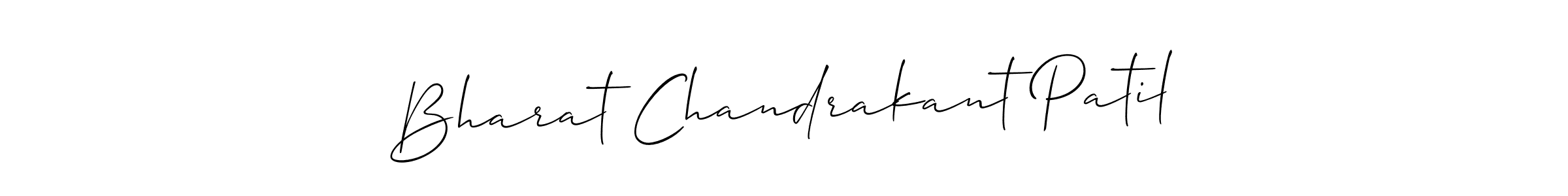 Also we have Bharat Chandrakant Patil name is the best signature style. Create professional handwritten signature collection using Allison_Script autograph style. Bharat Chandrakant Patil signature style 2 images and pictures png