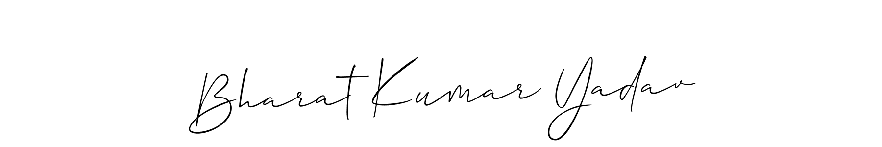 Best and Professional Signature Style for Bharat Kumar Yadav. Allison_Script Best Signature Style Collection. Bharat Kumar Yadav signature style 2 images and pictures png