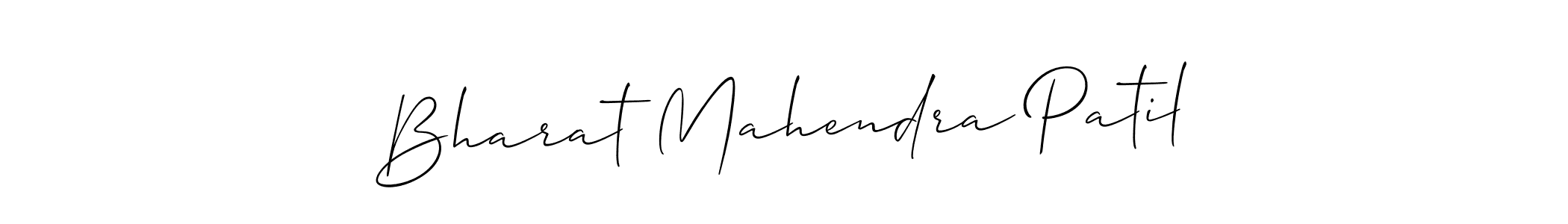 Also You can easily find your signature by using the search form. We will create Bharat Mahendra Patil name handwritten signature images for you free of cost using Allison_Script sign style. Bharat Mahendra Patil signature style 2 images and pictures png