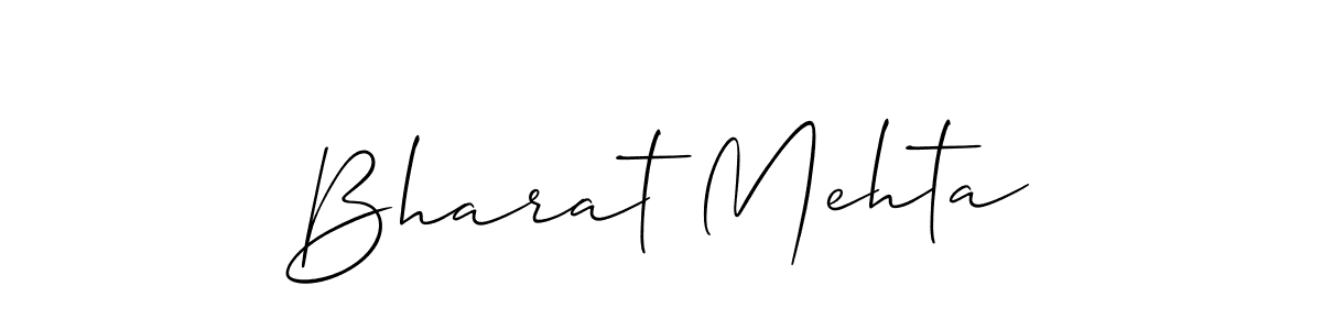 How to Draw Bharat Mehta signature style? Allison_Script is a latest design signature styles for name Bharat Mehta. Bharat Mehta signature style 2 images and pictures png