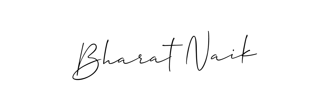 The best way (Allison_Script) to make a short signature is to pick only two or three words in your name. The name Bharat Naik include a total of six letters. For converting this name. Bharat Naik signature style 2 images and pictures png