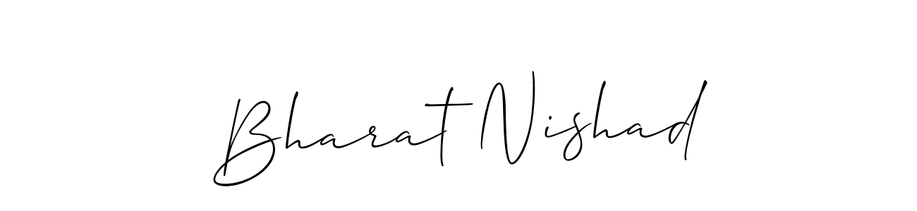 Here are the top 10 professional signature styles for the name Bharat Nishad. These are the best autograph styles you can use for your name. Bharat Nishad signature style 2 images and pictures png