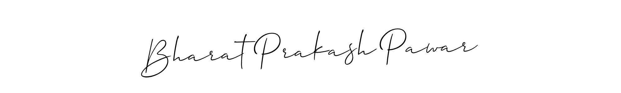 It looks lik you need a new signature style for name Bharat Prakash Pawar. Design unique handwritten (Allison_Script) signature with our free signature maker in just a few clicks. Bharat Prakash Pawar signature style 2 images and pictures png