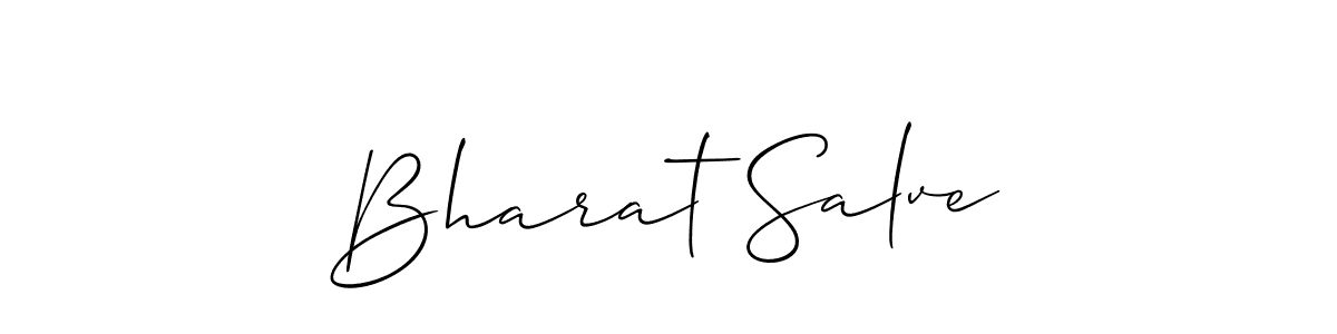 Best and Professional Signature Style for Bharat Salve. Allison_Script Best Signature Style Collection. Bharat Salve signature style 2 images and pictures png