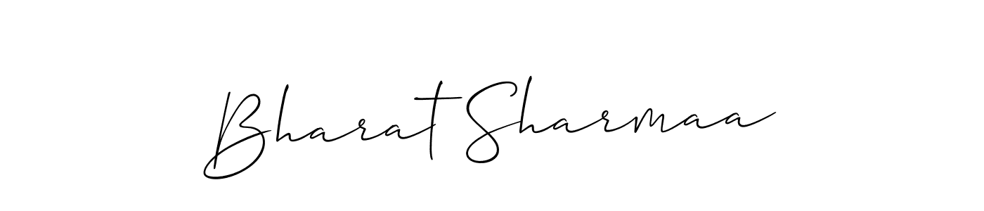 Make a beautiful signature design for name Bharat Sharmaa. Use this online signature maker to create a handwritten signature for free. Bharat Sharmaa signature style 2 images and pictures png