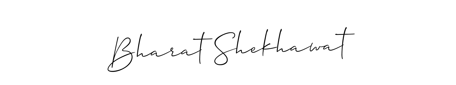 Similarly Allison_Script is the best handwritten signature design. Signature creator online .You can use it as an online autograph creator for name Bharat Shekhawat. Bharat Shekhawat signature style 2 images and pictures png