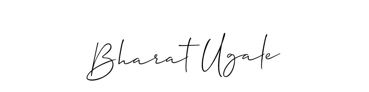 Here are the top 10 professional signature styles for the name Bharat Ugale. These are the best autograph styles you can use for your name. Bharat Ugale signature style 2 images and pictures png