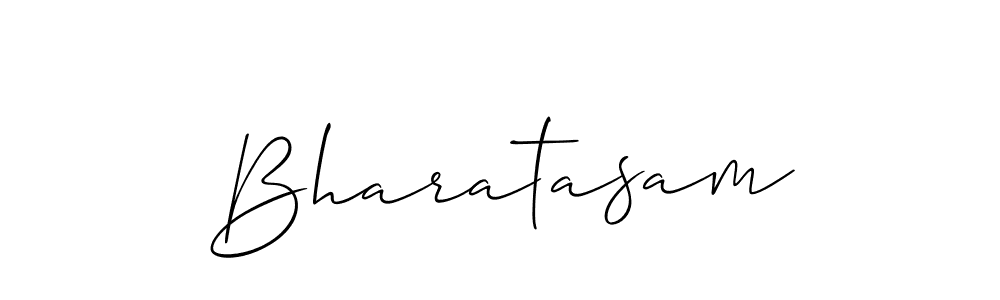 Bharatasam stylish signature style. Best Handwritten Sign (Allison_Script) for my name. Handwritten Signature Collection Ideas for my name Bharatasam. Bharatasam signature style 2 images and pictures png