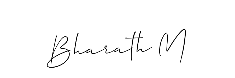 Check out images of Autograph of Bharath M name. Actor Bharath M Signature Style. Allison_Script is a professional sign style online. Bharath M signature style 2 images and pictures png