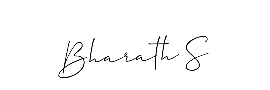 Once you've used our free online signature maker to create your best signature Allison_Script style, it's time to enjoy all of the benefits that Bharath S name signing documents. Bharath S signature style 2 images and pictures png