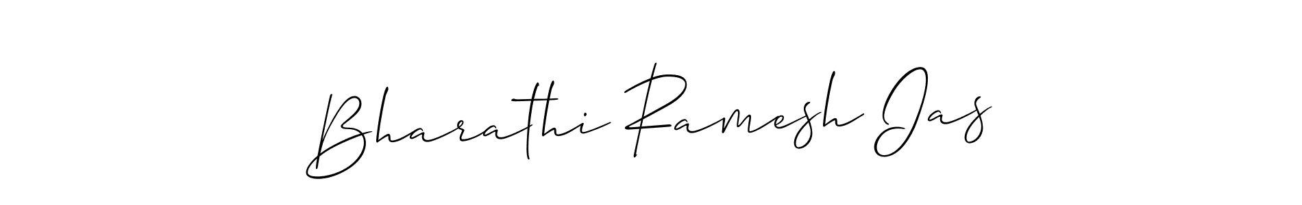 Make a short Bharathi Ramesh Ias signature style. Manage your documents anywhere anytime using Allison_Script. Create and add eSignatures, submit forms, share and send files easily. Bharathi Ramesh Ias signature style 2 images and pictures png