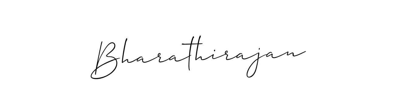 How to Draw Bharathirajan signature style? Allison_Script is a latest design signature styles for name Bharathirajan. Bharathirajan signature style 2 images and pictures png