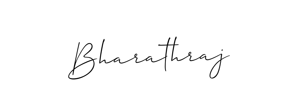 Make a beautiful signature design for name Bharathraj. With this signature (Allison_Script) style, you can create a handwritten signature for free. Bharathraj signature style 2 images and pictures png