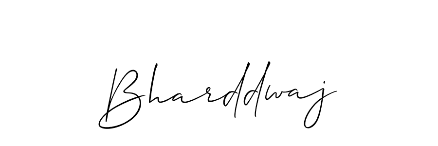 Create a beautiful signature design for name Bharddwaj. With this signature (Allison_Script) fonts, you can make a handwritten signature for free. Bharddwaj signature style 2 images and pictures png