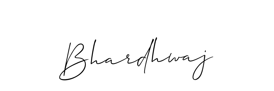 Design your own signature with our free online signature maker. With this signature software, you can create a handwritten (Allison_Script) signature for name Bhardhwaj. Bhardhwaj signature style 2 images and pictures png