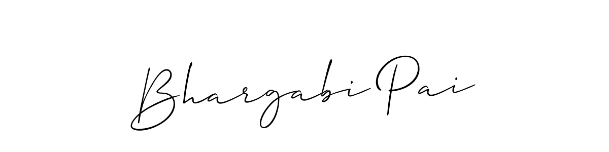 Make a beautiful signature design for name Bhargabi Pai. Use this online signature maker to create a handwritten signature for free. Bhargabi Pai signature style 2 images and pictures png