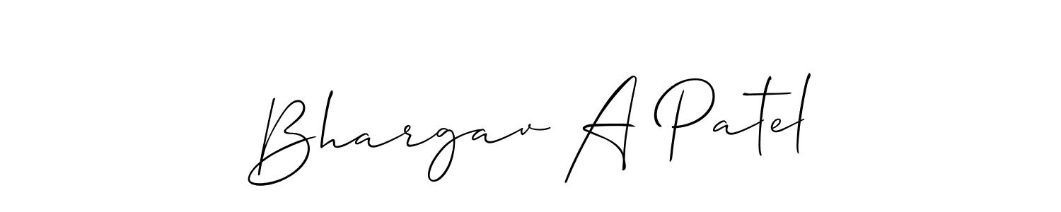 Once you've used our free online signature maker to create your best signature Allison_Script style, it's time to enjoy all of the benefits that Bhargav A Patel name signing documents. Bhargav A Patel signature style 2 images and pictures png