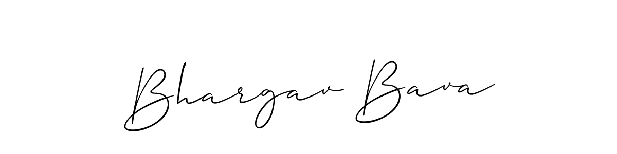 Make a short Bhargav Bava signature style. Manage your documents anywhere anytime using Allison_Script. Create and add eSignatures, submit forms, share and send files easily. Bhargav Bava signature style 2 images and pictures png