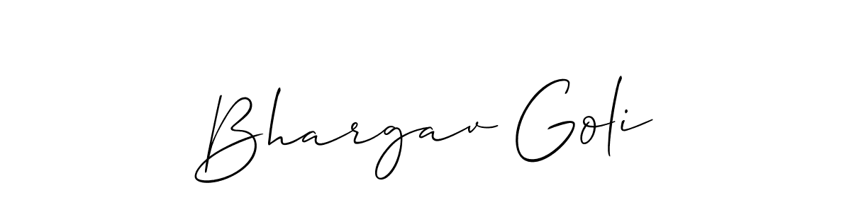 Once you've used our free online signature maker to create your best signature Allison_Script style, it's time to enjoy all of the benefits that Bhargav Goli name signing documents. Bhargav Goli signature style 2 images and pictures png