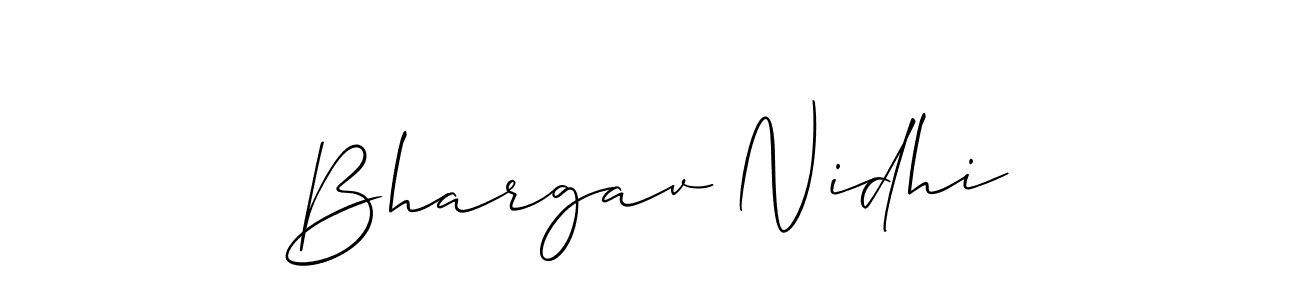 See photos of Bhargav Nidhi official signature by Spectra . Check more albums & portfolios. Read reviews & check more about Allison_Script font. Bhargav Nidhi signature style 2 images and pictures png