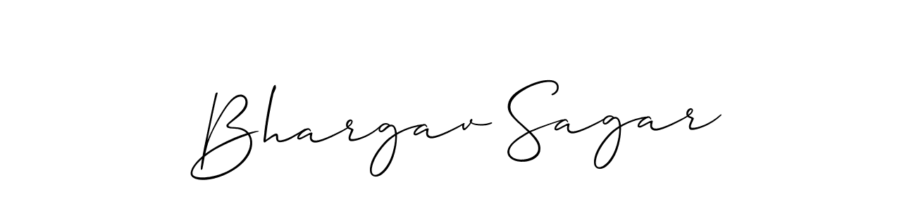 Similarly Allison_Script is the best handwritten signature design. Signature creator online .You can use it as an online autograph creator for name Bhargav Sagar. Bhargav Sagar signature style 2 images and pictures png