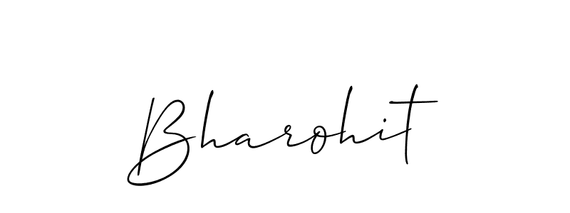 Once you've used our free online signature maker to create your best signature Allison_Script style, it's time to enjoy all of the benefits that Bharohit name signing documents. Bharohit signature style 2 images and pictures png